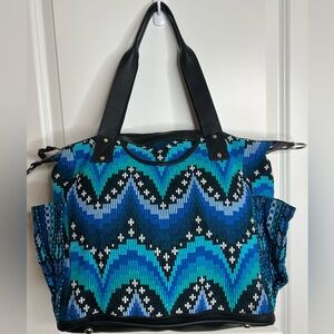 EUC Amado moons black leather bag